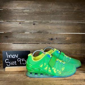 Womens Inov-8 Fastlift 335‎ Green Athletic Lifting Sneakers Shoes Size 9.5 M GUC